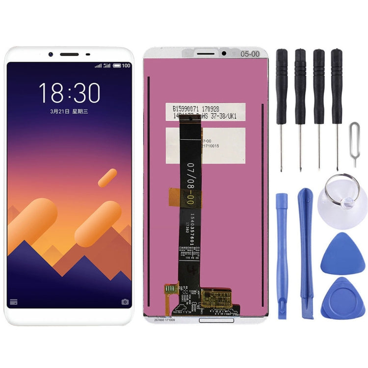 TFT LCD Screen for Meizu E3 with Digitizer Full Assembly(White) - LCD Screen by PMC Jewellery | Online Shopping South Africa | PMC Jewellery